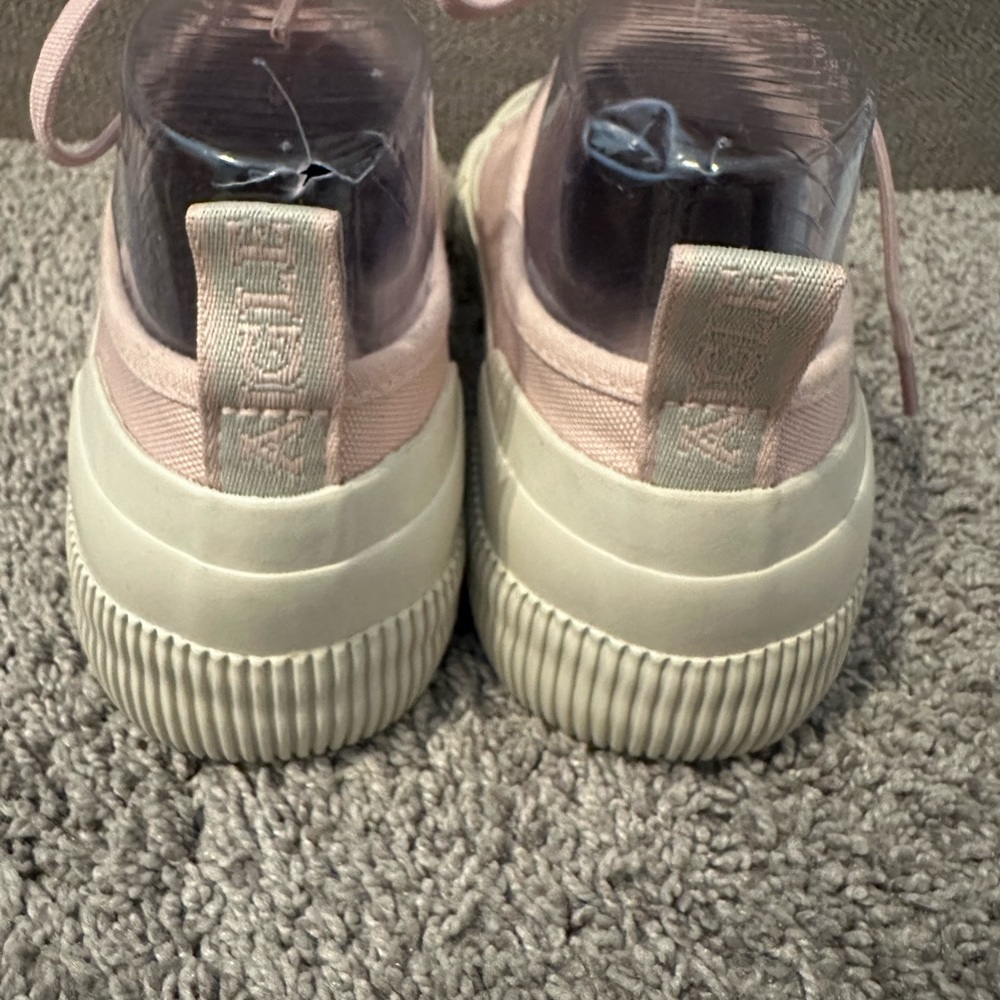 Aigle Pink Rubber Low‎ Women’s Sneaker size 6.5 - Picture 5 of 9